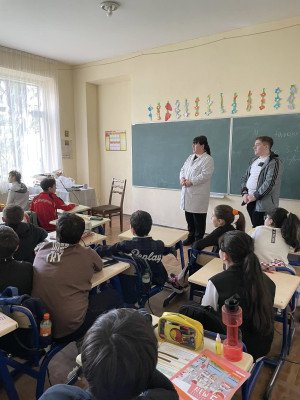ჯანმრთელობის დღის კვირეული - Vგ კლასში