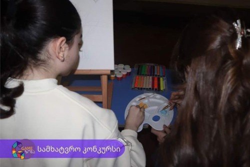 უშუალოდ ხატვის პროცესი